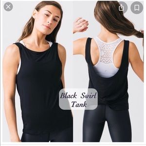 NWT XXL Black Swirl Tank